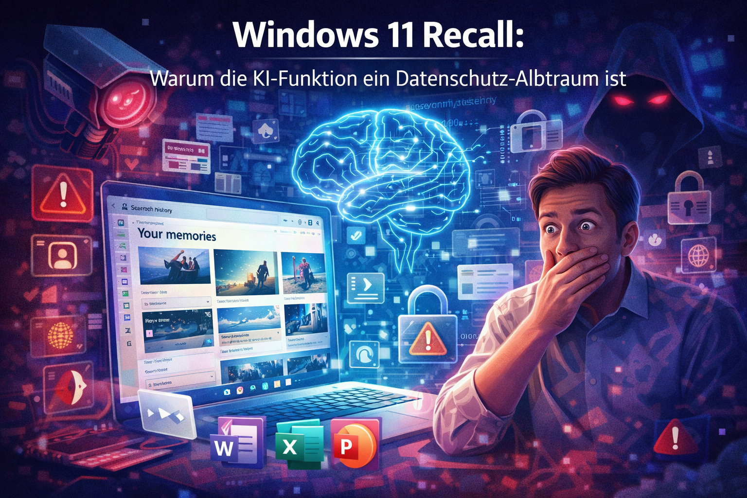 Windows 11 Recall: Warum die KI-Funktion ein Datenschutz-Albtraum ist